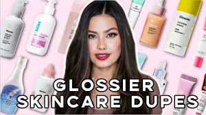 budget friendly dupes for glossier skincare