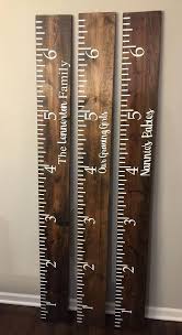 Giant Measuring Stick Growth Chart Personalized Growth