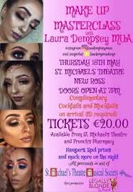 make up mastercl with laura dempsey