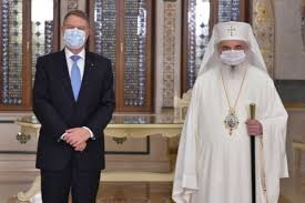 Foto Președintele Iohannis și Patriarhul Daniel