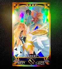 Valkyrie Fate/ Grand Order FGO Character Fan Card | eBay