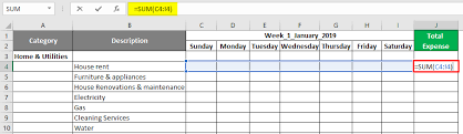 excel expense tracker manage create