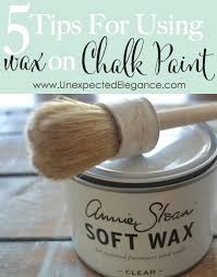 5 Tips For Using Wax On Chalk Paint