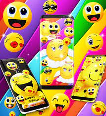 emoji live wallpaper,gelb,emoticon ...