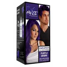 Choosing the right permanent purple dye product for yourself Splat Original Complete Kit Purple Desire Semi Permanent Hair Dye