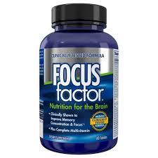 Focus Factor Brain Supplement & Complete Multivitamin For Memory,  Concentration And Focus - 60ct : Target