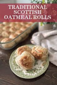 traditional scottish oatmeal rolls