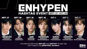 #enhypen official facebook #enhypen 공식 페이스북. Enhypen Updates On Twitter Hashtag Event We Are Inviting All Enhypen Fans To Join Our Week Long Hashtag Event Starting From 09 27 Until 10 03 To Show Our Appreciation Love And Support To