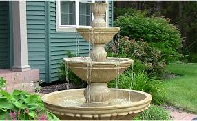 Tier Designer Outdoor Water Fountain