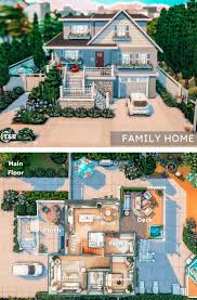 sims 4 house layouts and floor plans