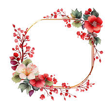 beautiful rounded rectangle flower