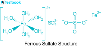 ferrous sulfate symbol formula