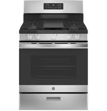It's available in four different finishes, including white, black, and bisque—or upgrade to stainless steel. Ge 30 Free Standing Gas Range Jgbs66rekss Ge Appliances