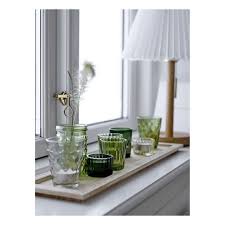 Rectangular Plate And Candle Holders