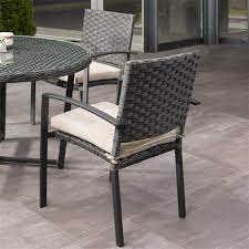 corliving rattan patio dining chairs