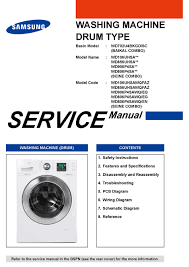 Related content for samsung vrt. Samsung Wd106uhsa Series Service Manual Pdf Download Manualslib