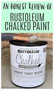 Rustoleum Chalked Paint My Honest