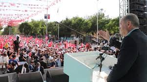 Akp'li cumhurbaşkanı erdoğan diyarbakır'da ak parti il kongresinde ve dışarıdaki kalabalığa halka hitap etti. Wzgy5ceskt Azm