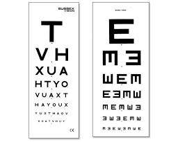 Matter Of Fact Eyesight Test Chart Online Visual Acuity E