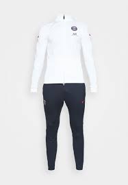 „wer jogginghosen trägt, hat die kontrolle über sein leben verloren. Nike Performance Paris St Germain Suit Vereinsmannschaften White University Red Weiss Zalando De