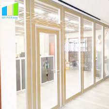 Ebunge Double Glass Movable Partition