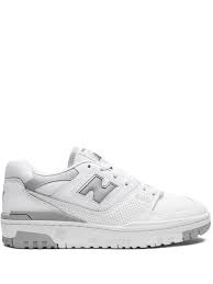 new balance 550 white grey sneakers