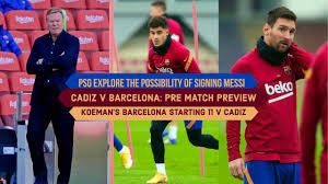 Bobby adekanye (cádiz) left footed shot from the centre of the box is close, but misses to the right. Cadiz V Barcelona Match Preview Messi Coutinho Return Mingueza S Emergence Garcia S Signing Youtube