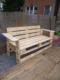Outdoor Pallet Bench 1001 Pallets
