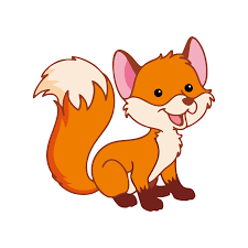 cartoon cute fox image