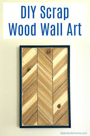 Easy Diy Chevron Wood Wall Art Tutorial