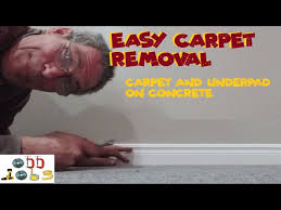 carpet removal from concrete