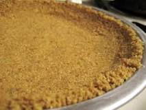 What  is  graham  cracker  crust  made  of?