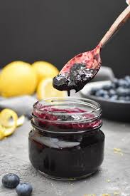 low sugar quick blueberry jam the