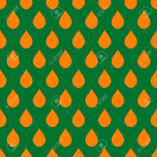 オレンジ緑水滴背景ベクトル図のイラスト素材・ベクター Image 52207034
