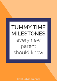 Tummy Time Milestones Every New Parent Should Know Cando Kiddo