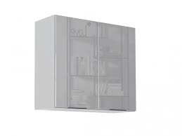 Kitchen Wall 800mm 2 Door 80cm Light