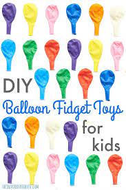 balloon diy fidget toys for kids the