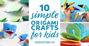 10 cute and easy origami for kids