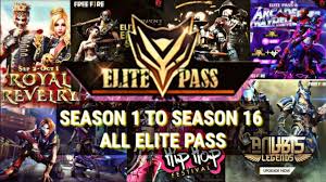 Free fire is the ultimate survival shooter game available on mobile. Free Fire Season 1 To Season 16 All Elite Pass Trailer Free Fire Youtube