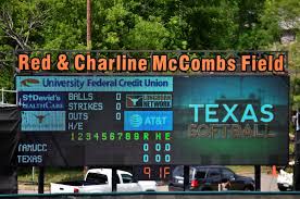 Red Charline Mccombs Field Texas Longhorns Stadium Journey