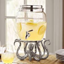 Octopus Drink Dispenser Stand The