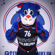 The 76ers introduced their new mascot on tuesday, a fuzzy blue dog named franklin. Fan S Best Friend Sixersfranklin Twitter