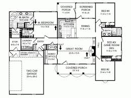 Farmhouse House Plan With 2000 Square