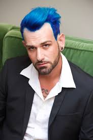 Light ashy gray hair color. Manic Panic Nyc Blue Hair For The Guys Ph Alessandro Biancheri