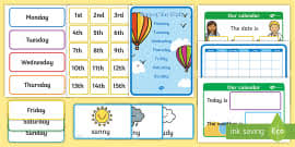 Date And Weather Interactive Daily Interactive Activity