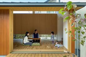 Maibara House Has A Small Garden Pavilion