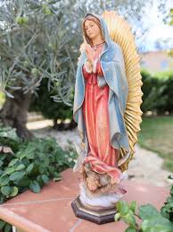 Our Lady Of Guadalupe Statue Handmade