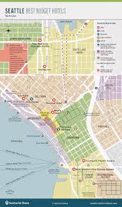 5 maps of seattle downtown belltown