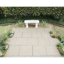 Square Pewter Concrete Stepping Stone