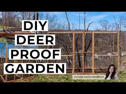 Diy Deer Proof Garden Fence On A